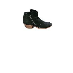 Sam Edelman Packer Black Leather Ankle Booties – Size 6.5M – New